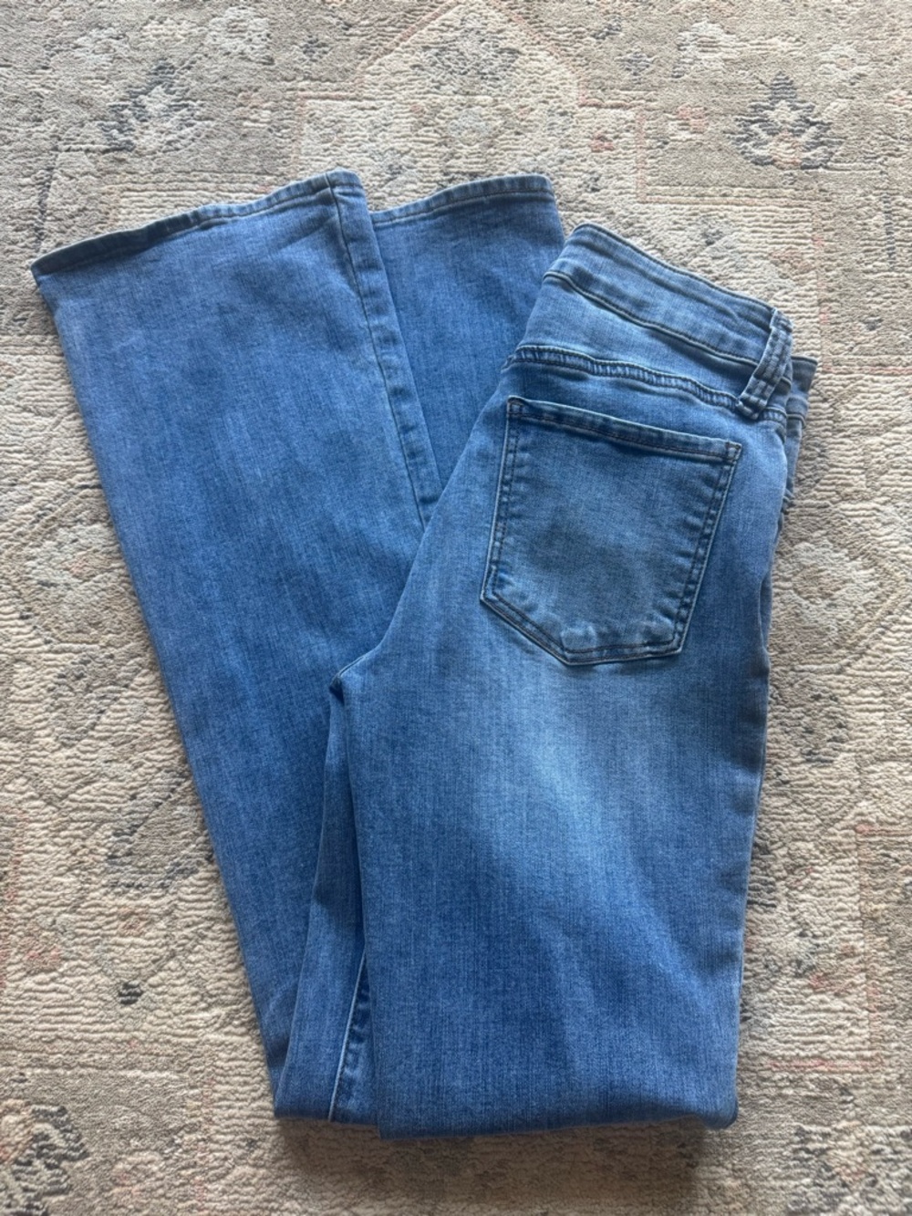 Kut from the Kloth Mid Blue Flared Jeans
